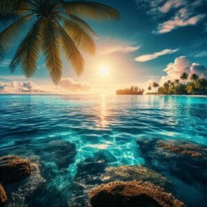 Crystal Blue Horizon