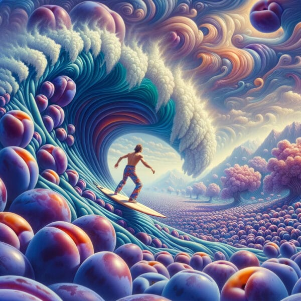 Plum Wave Break