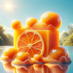 Orange Soapy Skies