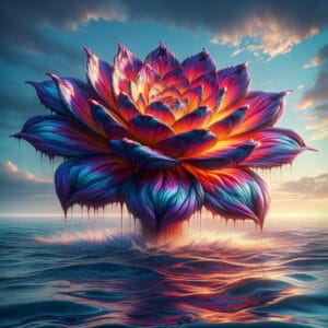 Vast Marine Bloom